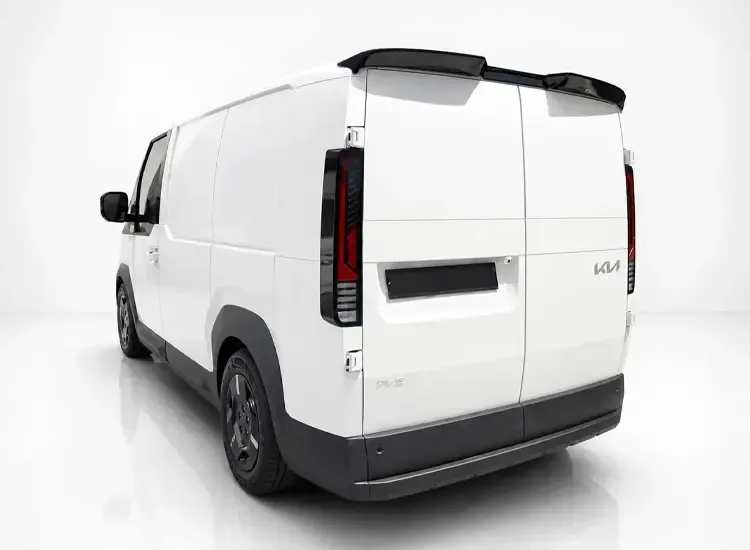 Takvinge Kia PV5 Cargo med dubbla bakdörrar