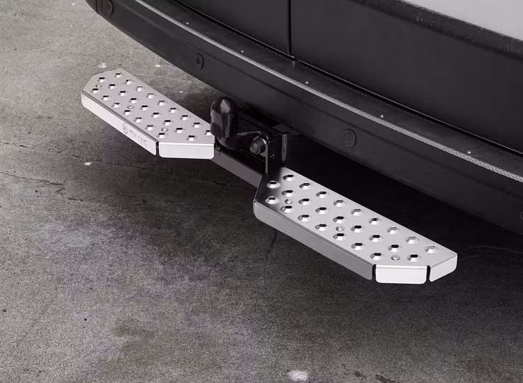 Bakre fotsteg 1200mm till dragkrok