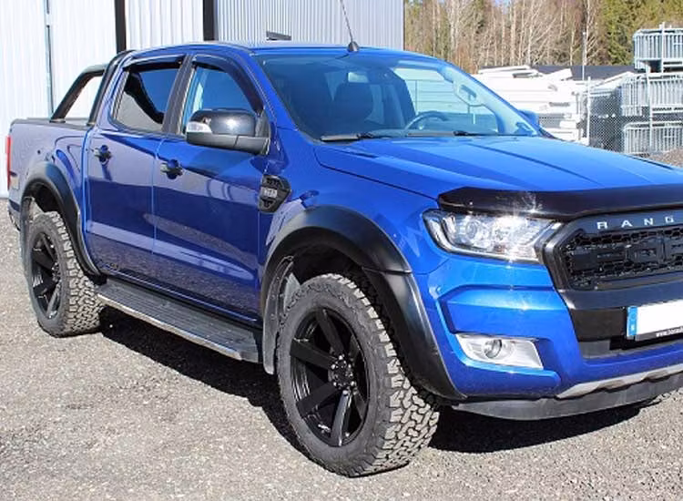 D91 Flatblack 9,5x20 6/114,3 ET18 alufälg