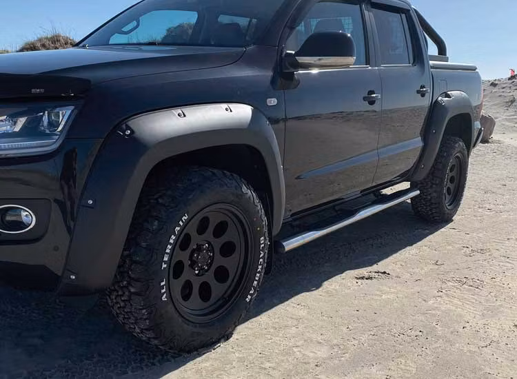 Dirt A.T D14 Flatblack 9x18 5/120 ET0 alufälg