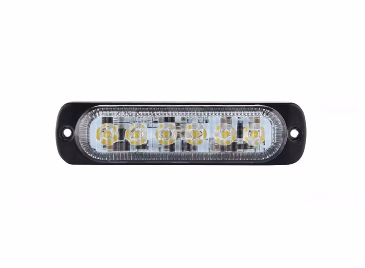 Blixtljus BaseX 6 LED 10-30V ECE R10
