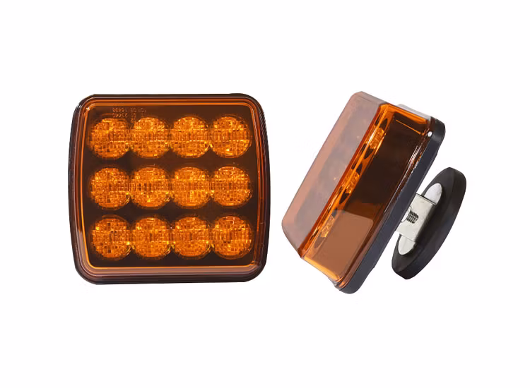 BriodLights Alert varningsljus med magnet och laddbart batteri