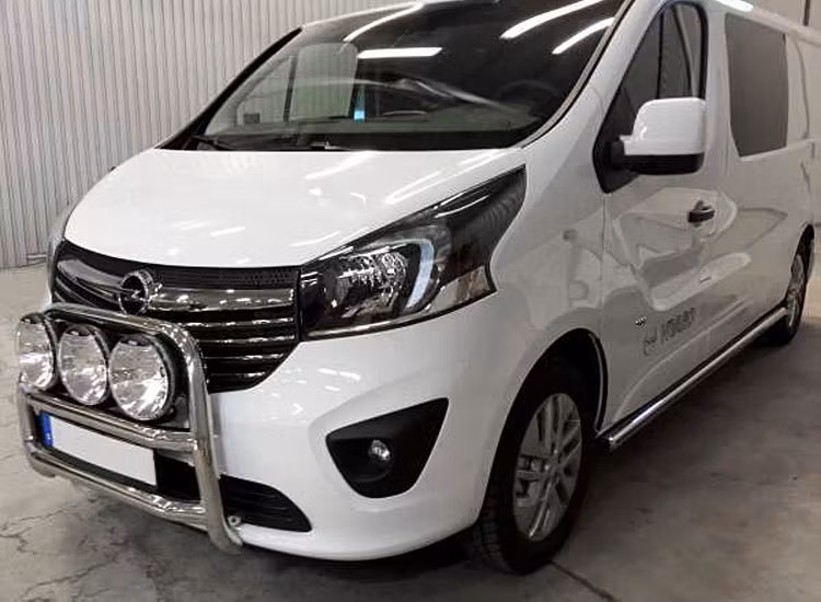 Hög frontbåge 60mm Opel Vivaro 2014-2018