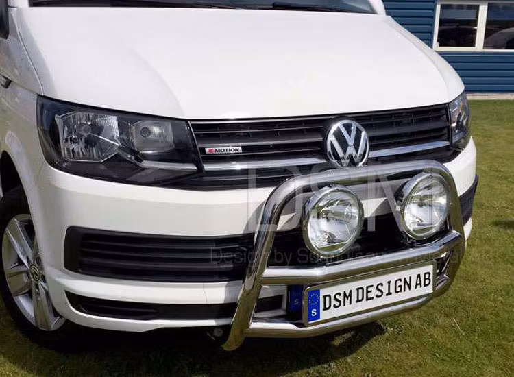 Hög frontbåge 76mm Volkswagen T6 2016-2018+