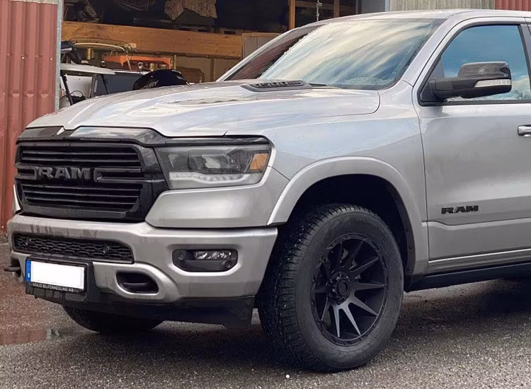 Komplett fälgpaket A207 Flatblack 9x20 6/139,7 ET0 265/50R20