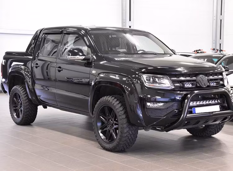 D62 Flatblack 9x18 6/139,7 ET25 alufälg