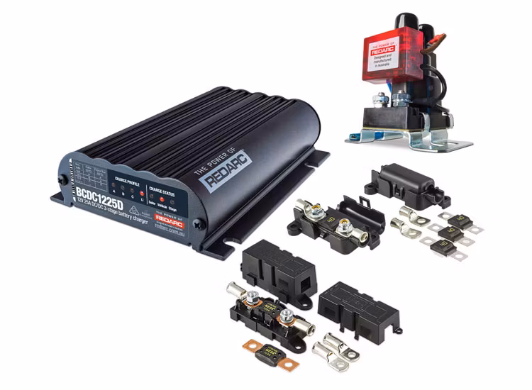 REDARCs 25A start sats för dubbla batterier