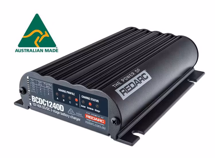 REDARCs 40A start sats för dubbla batterier