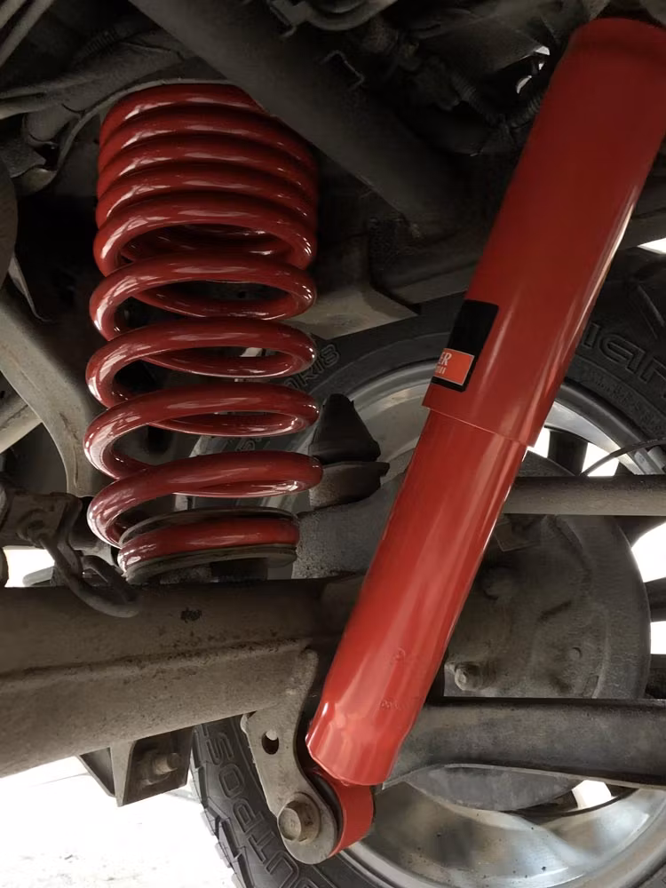 Pedders Lastfjädring & stötdämpare bak SHD Nissan Navara D23 2016+