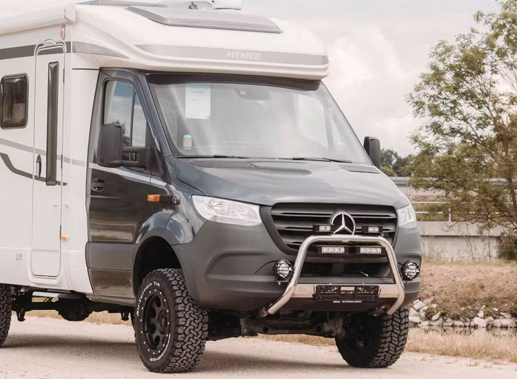 Frontbåge rostfri Delta 4×4 Mercedes Sprinter 2018+