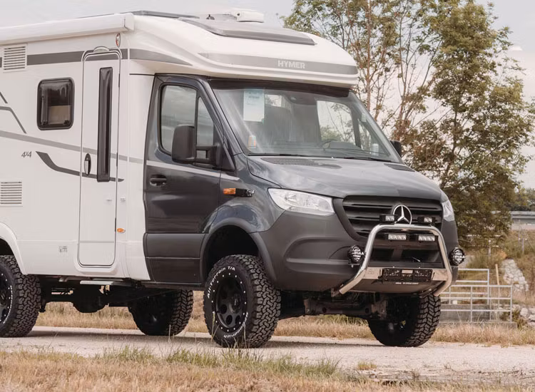 Frontbåge rostfri Delta 4x4 Mercedes Sprinter 2018+