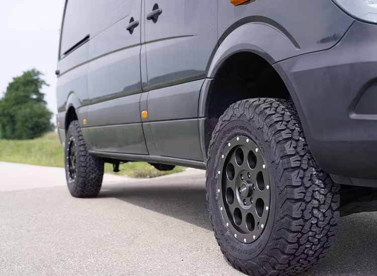 Delta Klassik B 18 tums fälg 6/130 ET45 Mercedes Sprinter