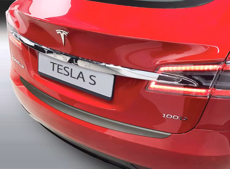 Stötfångarskydd svart Tesla Model S