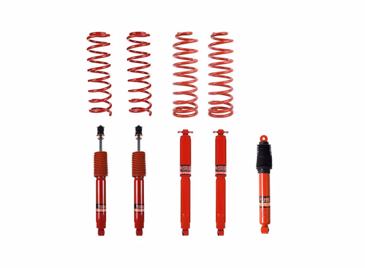 Pedders höjningssats 50mm Jeep Wrangler JK 2007+