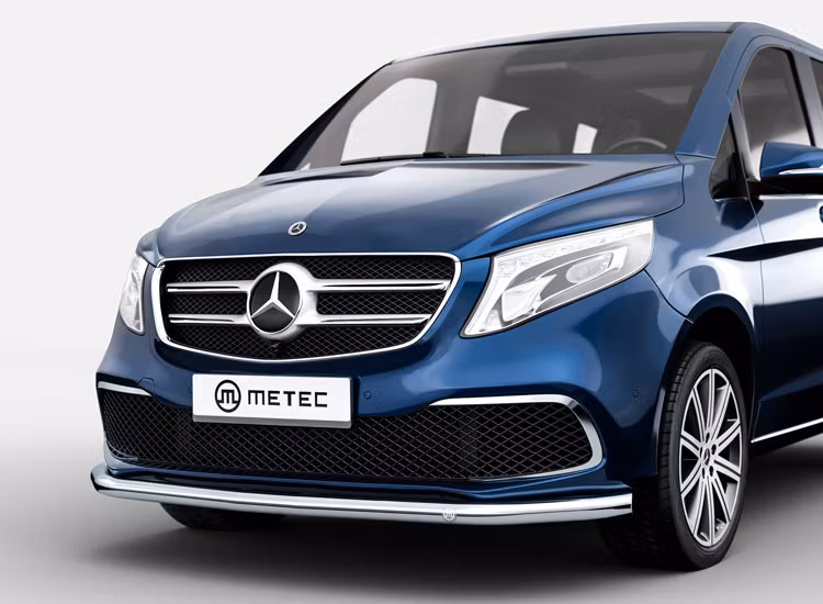 Frontrör Metec 60mm Mercedes Vito/V-Klass 2015-2023