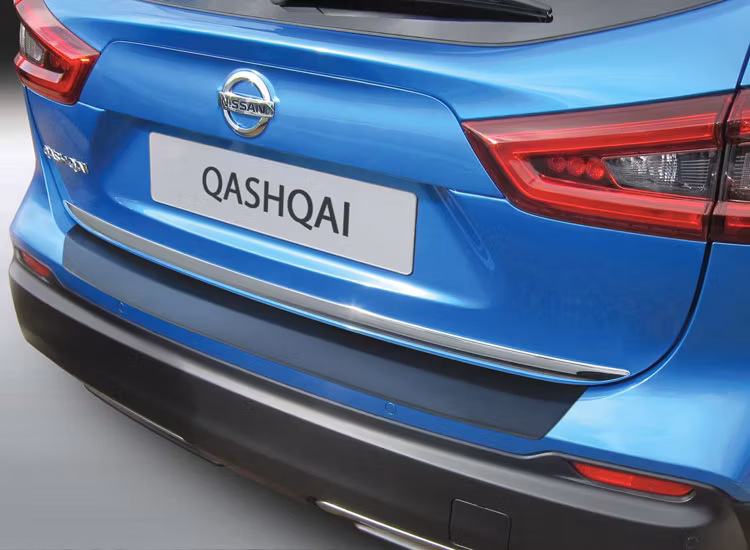 Stötfångarskydd svart Nissan Qashqai 2017-2021