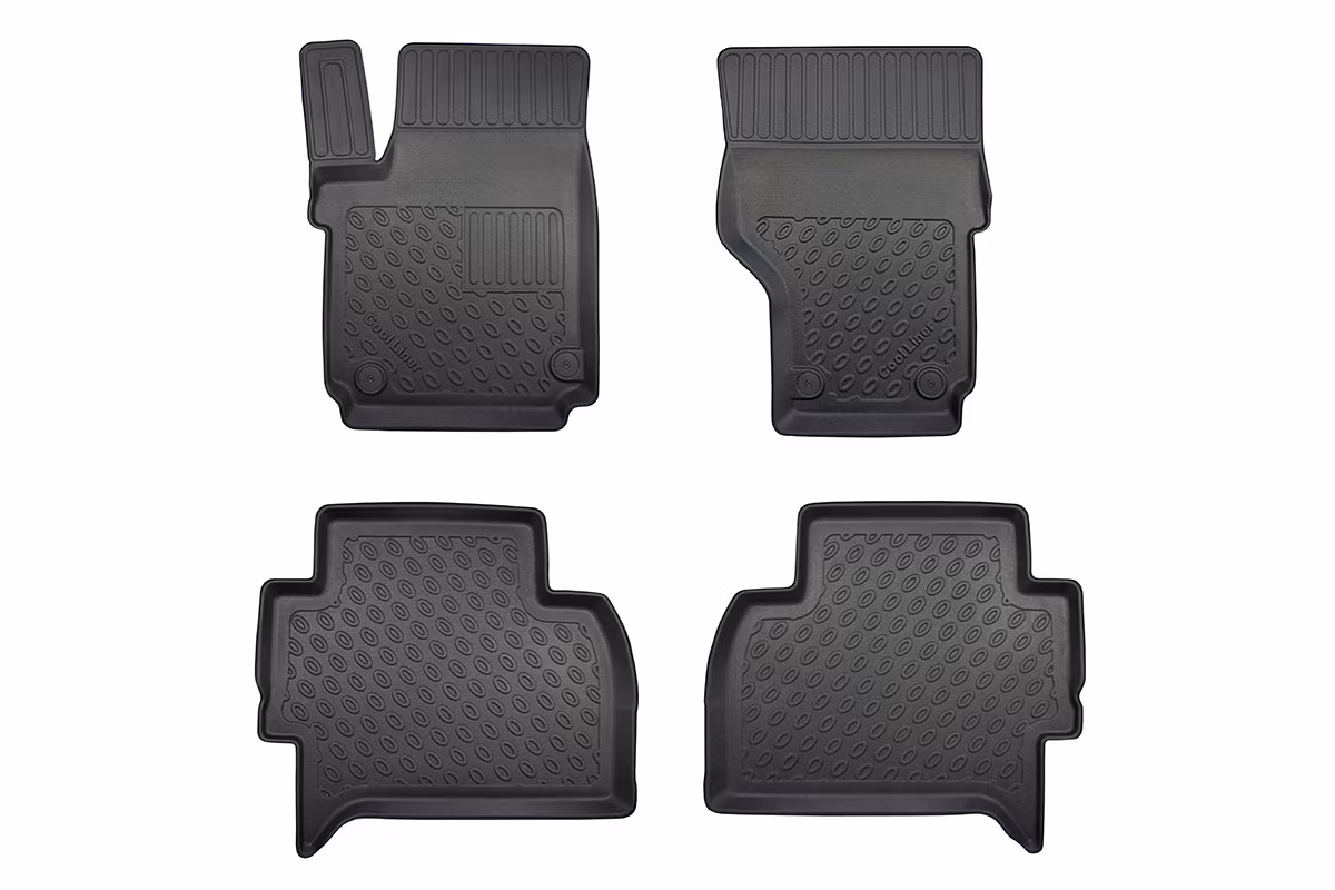 Kupémattor komplett set med hög kant Volkswagen Amarok 2010+