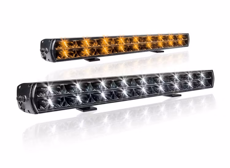 Extraljusbåge 76mm inkl. LED ramp VW Amarok V6