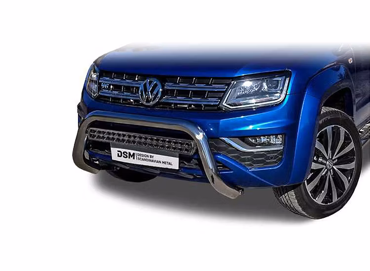 Extraljusbåge 76mm inkl. LED ramp VW Amarok V6