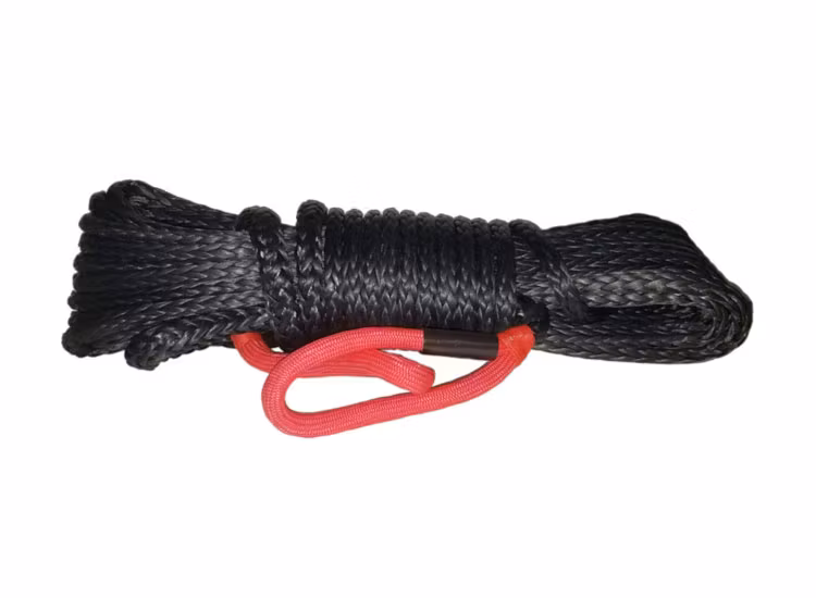 SABER Vinschförlängningsrep 9500kg svart 20m