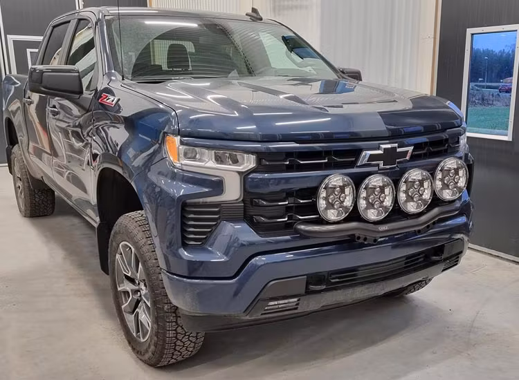 Q-light extraljusbåge Chevrolet Silverado 2023+