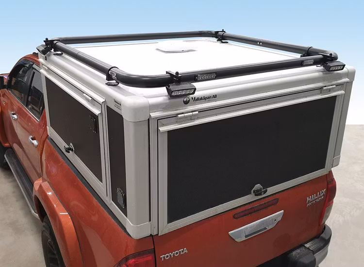 T-Rack MAXI rund takbåge Dodge RAM 19+ WT-Metall anpassad