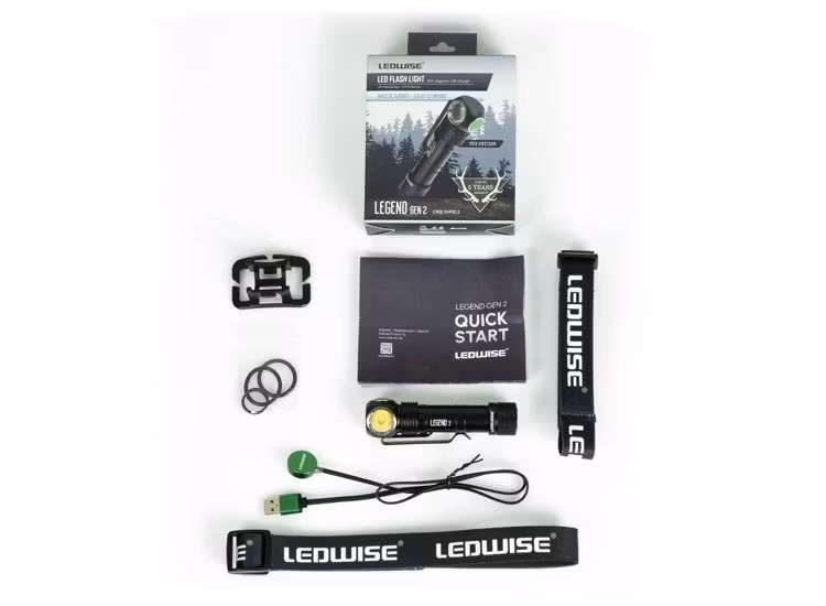 Pannlampa Ledwise Legend 2 6000K 1500lm