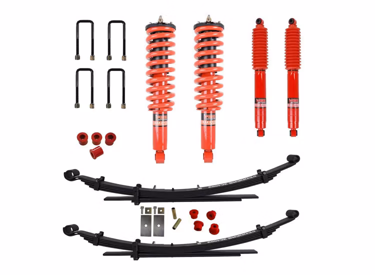 Pedders höjningssats HD 300kg+ 40mm Isuzu D-Max 2017-2020