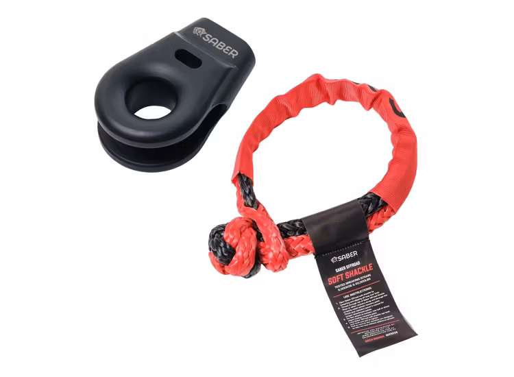 Aluminium Spliced Winch Thimble i Cerakote Black