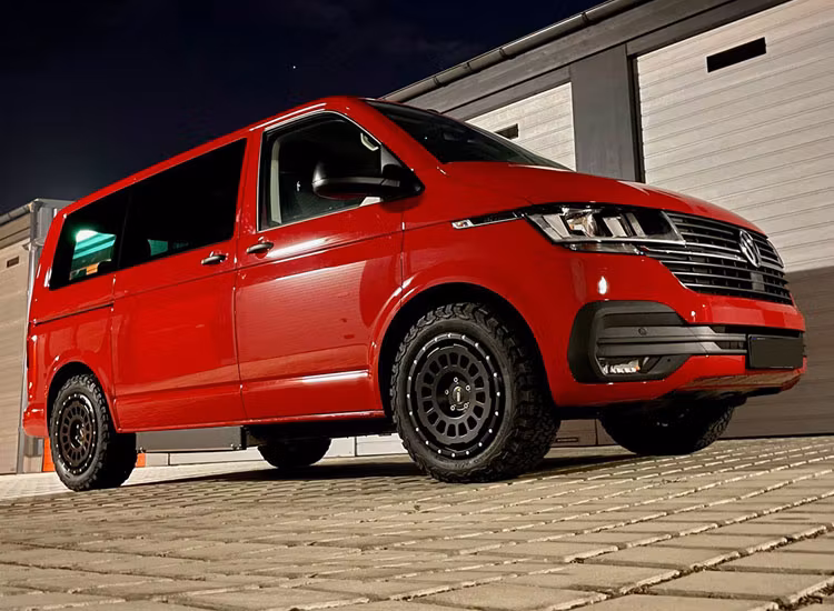 Twin Monotube Projekt Granit AT 8X18 ET45 VW T5 / T6 / T6.1 / Amarok