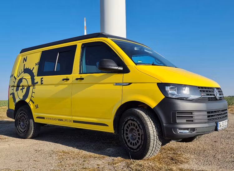 Twin Monotube Projekt Granit AT 8X18 ET45 VW T5 / T6 / T6.1 / Amarok