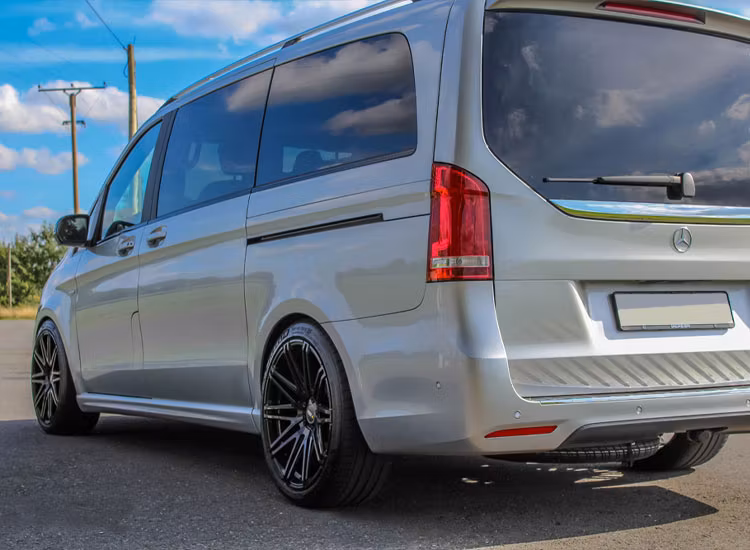 Twin Monotube Fälg Svarta Konkav 9x20 Vito / V-Klass V447