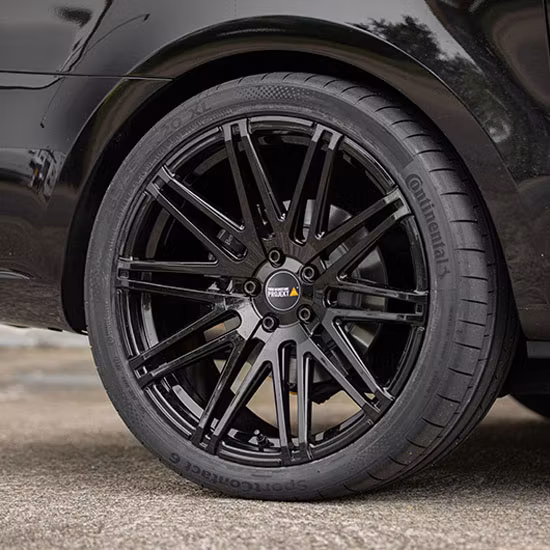 Twin Monotube Fälg Svarta Konkav 9x20 Vito / V-Klass V447