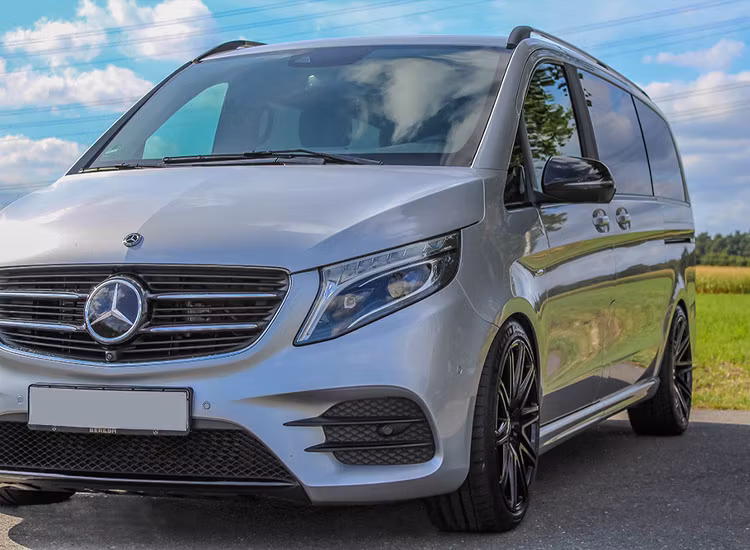 Twin Monotube Fälg Svarta Konkav 9x20 Vito / V-Klass V447