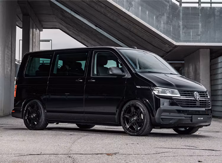 Twin Monotube Projekt Satinsvart AT5 9X20 ET43 VW T5 / T6 / T6.1