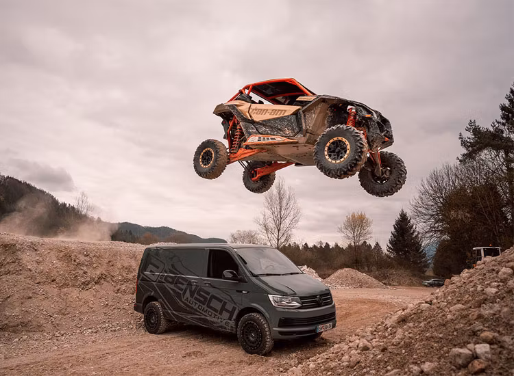 Twin Monotube Projekt Stone AT 8X17 ET40 VW T5 / T6 / Amarok