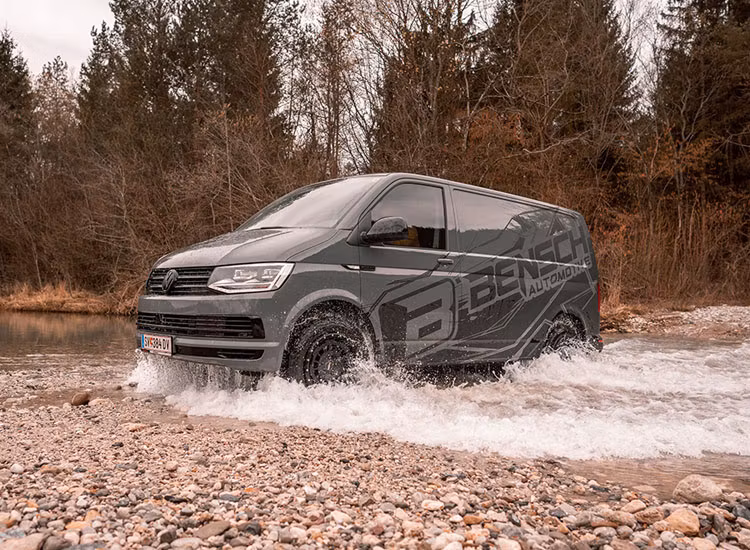 Twin Monotube Projekt Stone AT 8X17 ET40 VW T5 / T6 / Amarok