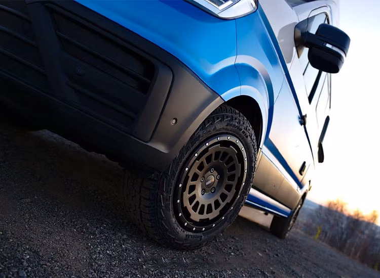 Twin Monotube Projekt AT HD 8.5X18 ET45 VW Crafter 2 / MAN TGE