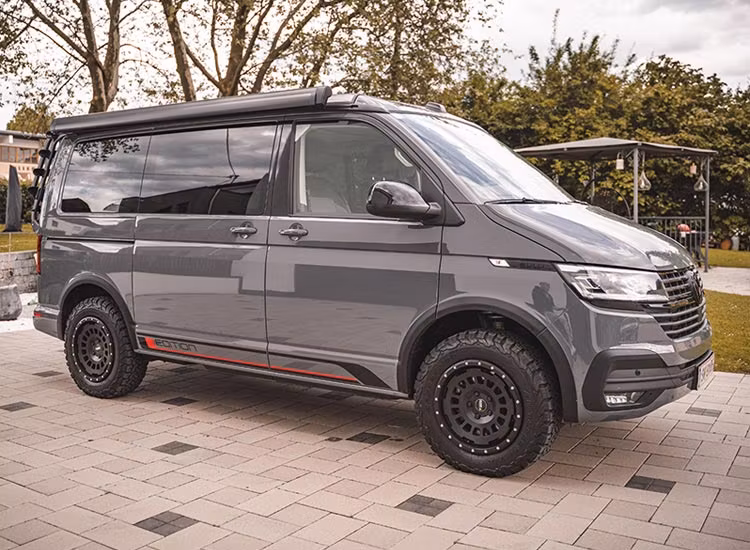 Twin Monotube Project Coilover höjningssats VW T5 / T6 / T6.1