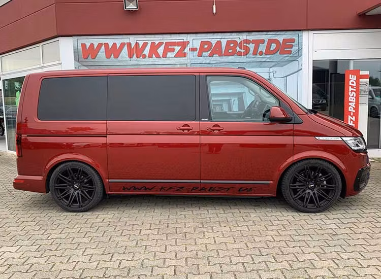 Twin Monotube Project Extremlåga Coilovers VW T5 / T6 / T6.1 Utan DCC