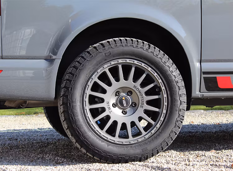 Twin Monotube Projekt Granit AT2 8X18 ET45 VW T5 / T6 / T6.1 / Crafter