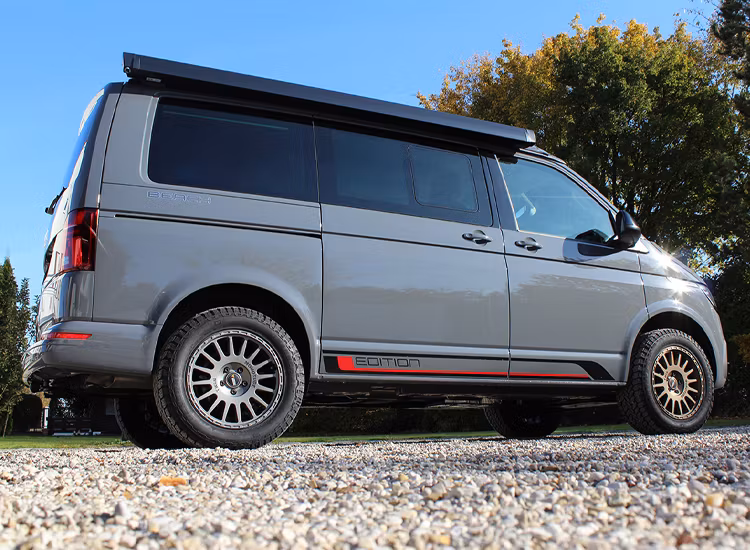 Twin Monotube Projekt Granit AT2 8X18 ET45 VW T5 / T6 / T6.1 / Crafter