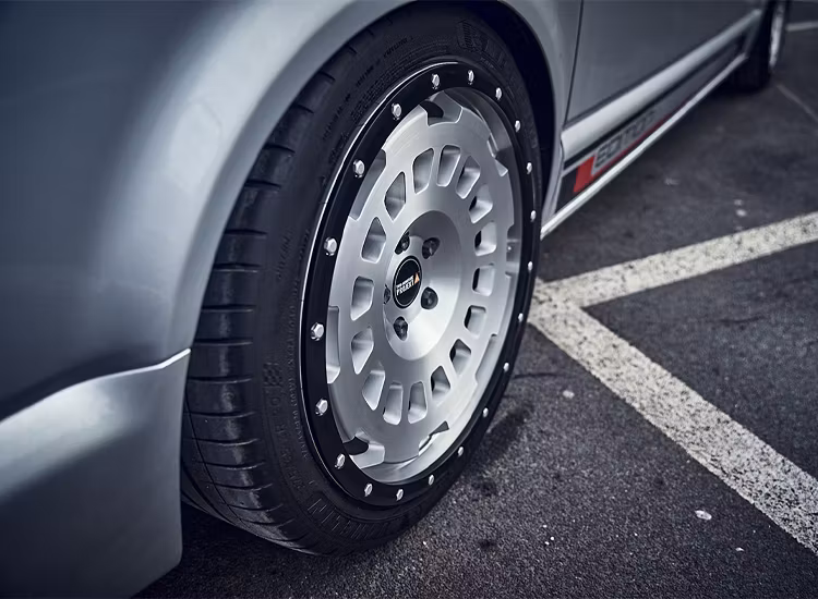 Twin Monotube Projekt Borstad silver AT20 9X20 ET45 VW T5 / T6 / T6.1 / Amarok