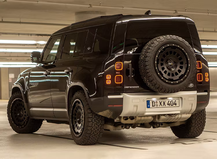 Twin Monotube Projekt Satinsvart AT20 9X20 ET40 Defender