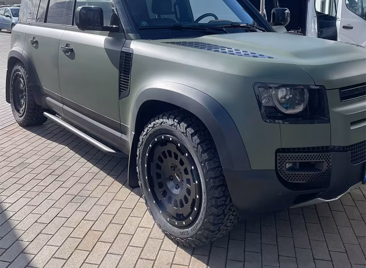 Twin Monotube Projekt Satinsvart AT20 9X20 ET40 Defender