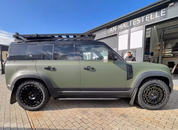 Twin Monotube Projekt Satinsvart AT20 9X20 ET40 Defender