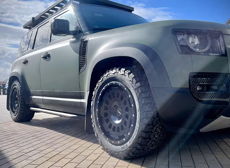 Twin Monotube Projekt Satinsvart AT20 9X20 ET40 Defender