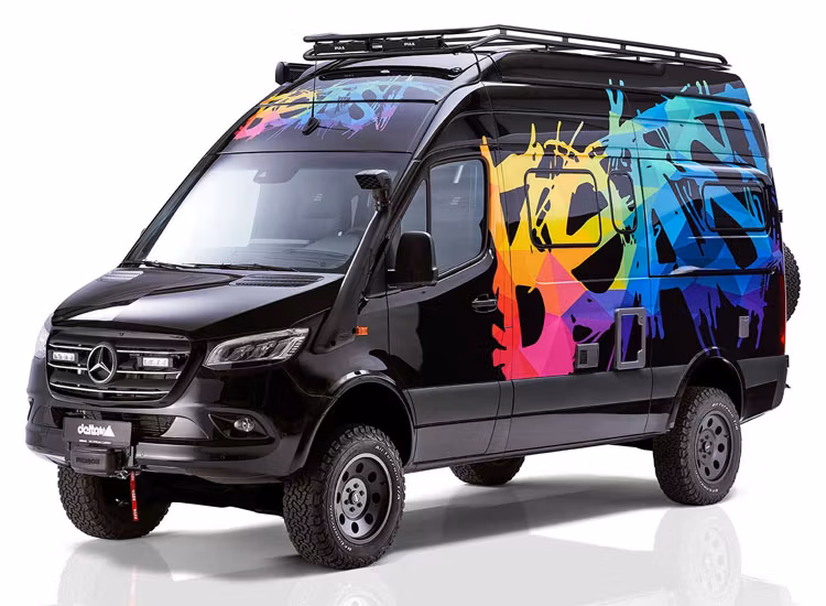 Höjningsfjädring 40mm Mercedes Sprinter 2019+