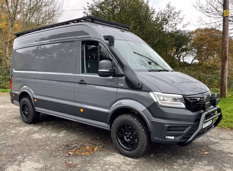 Höjningssats Pedders 30mm Volkswagen Crafter 2017+ ink 4-Motion