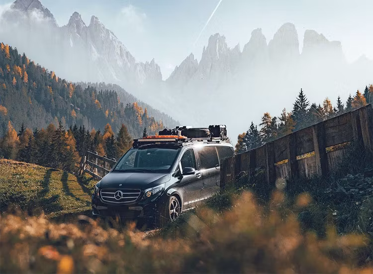 Front Runner takplattform Slimline II Mercedes V-Class XLWB 2014+